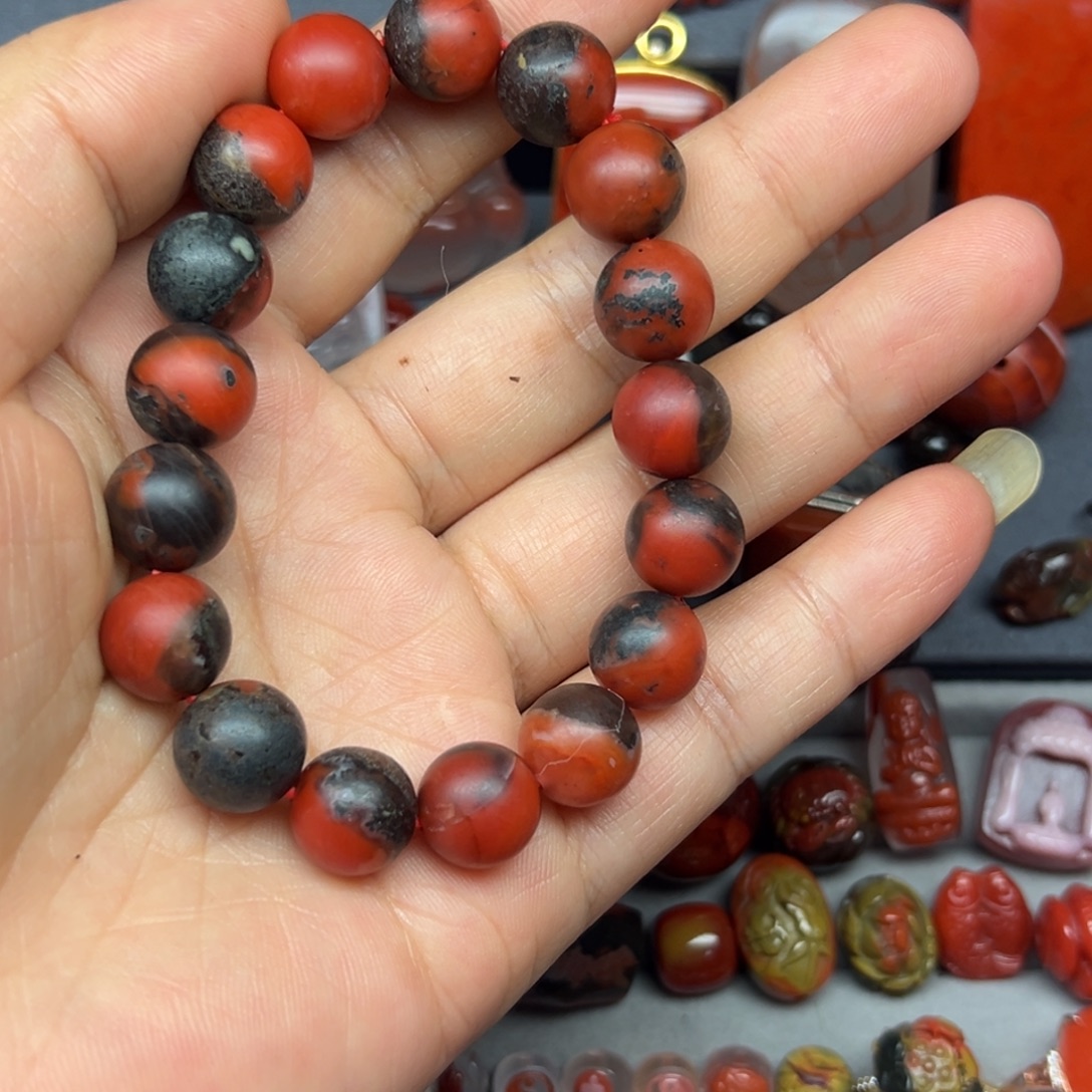 南红玛瑙未镶嵌配饰