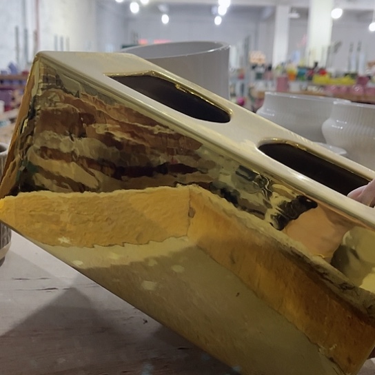 多肉绿植陶瓷花盆9.9包邮，有孔