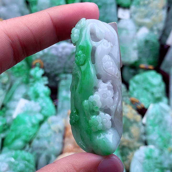 翡翠吊坠(不含链)未镶嵌