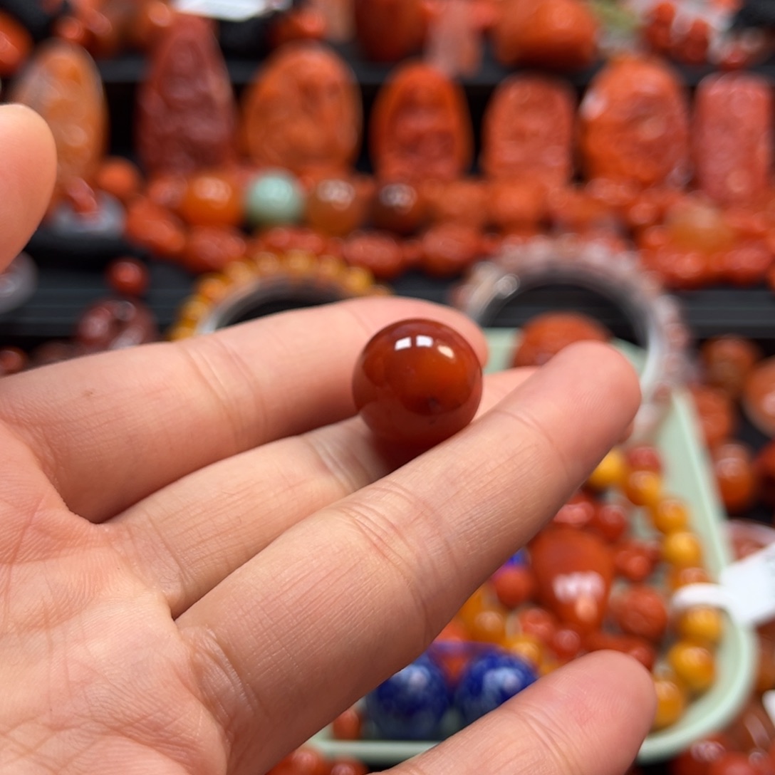 南红玛瑙配饰15.7未镶嵌