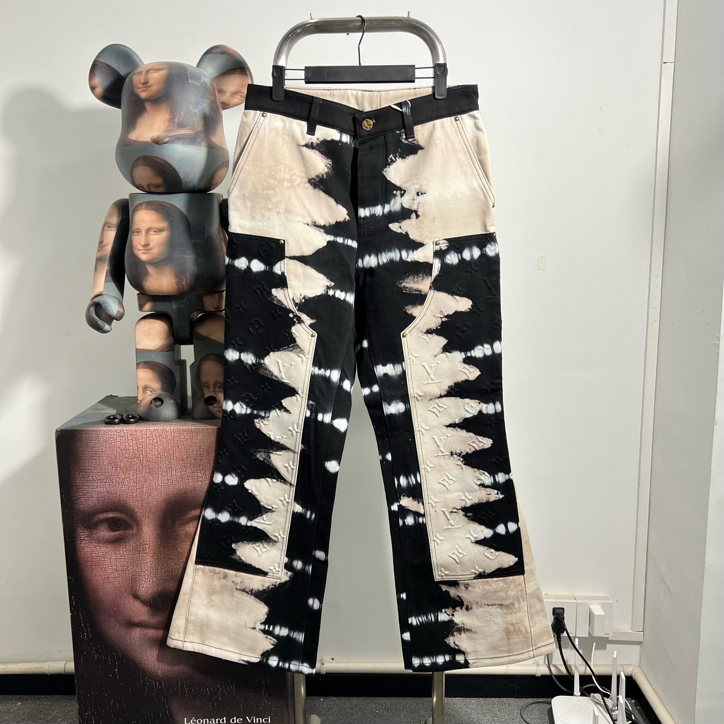99新 LouisVuitton/路易威登 满印伐木牛仔裤 R1448尺码30腰围40