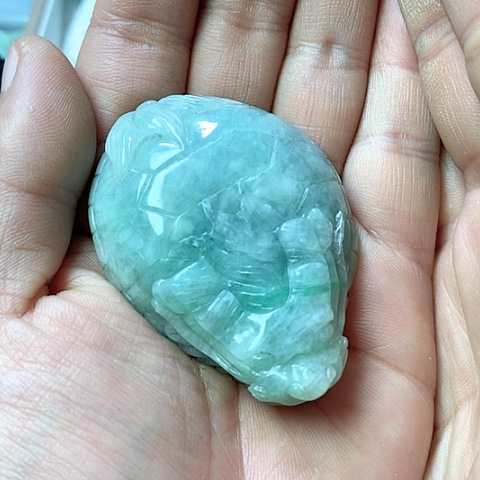 翡翠颈饰未镶嵌大*天然缅甸翡翠a货