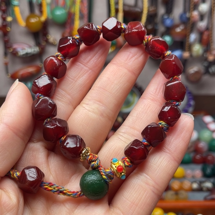 玛瑙/玉髓手链未镶嵌