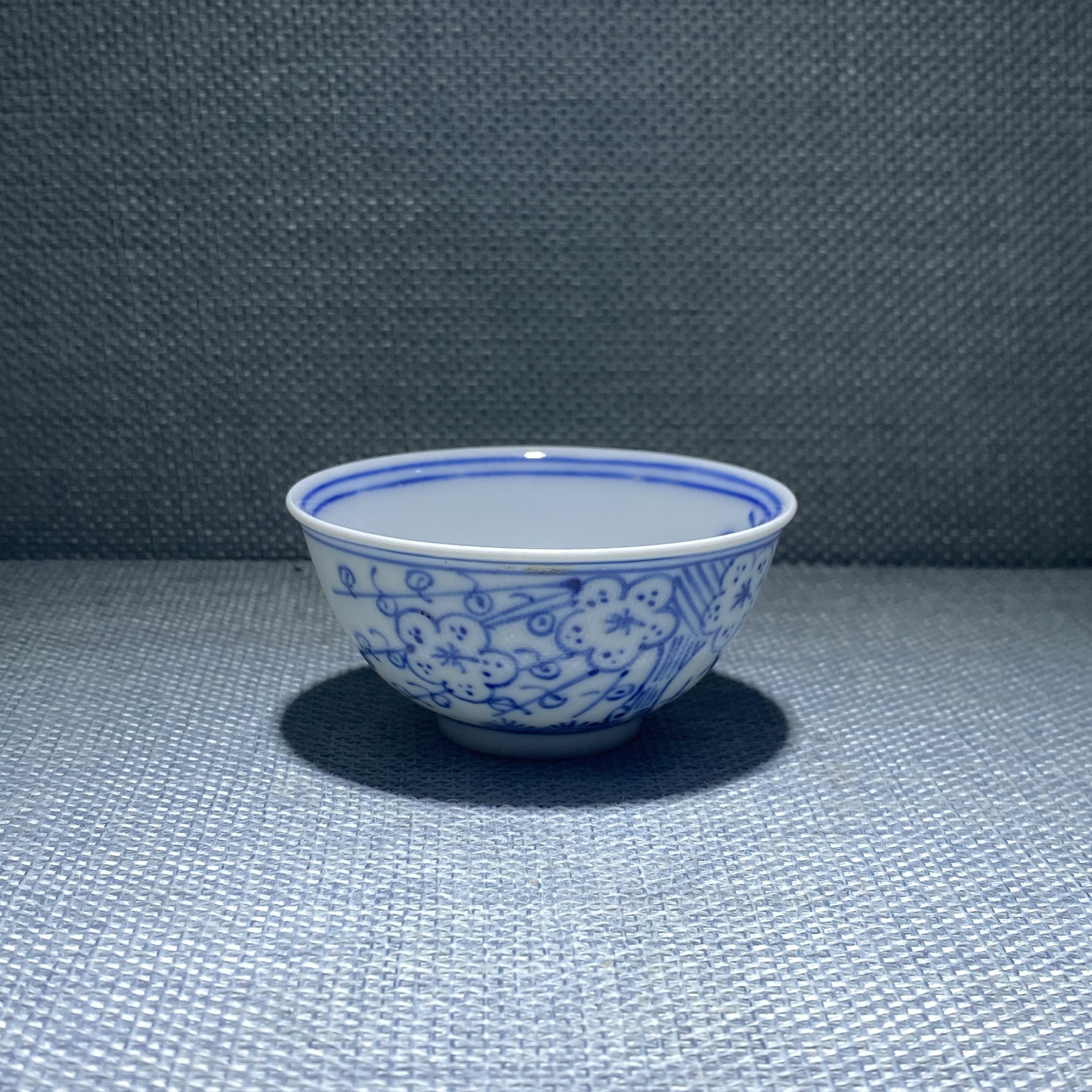 青花茶杯主人杯茶碗