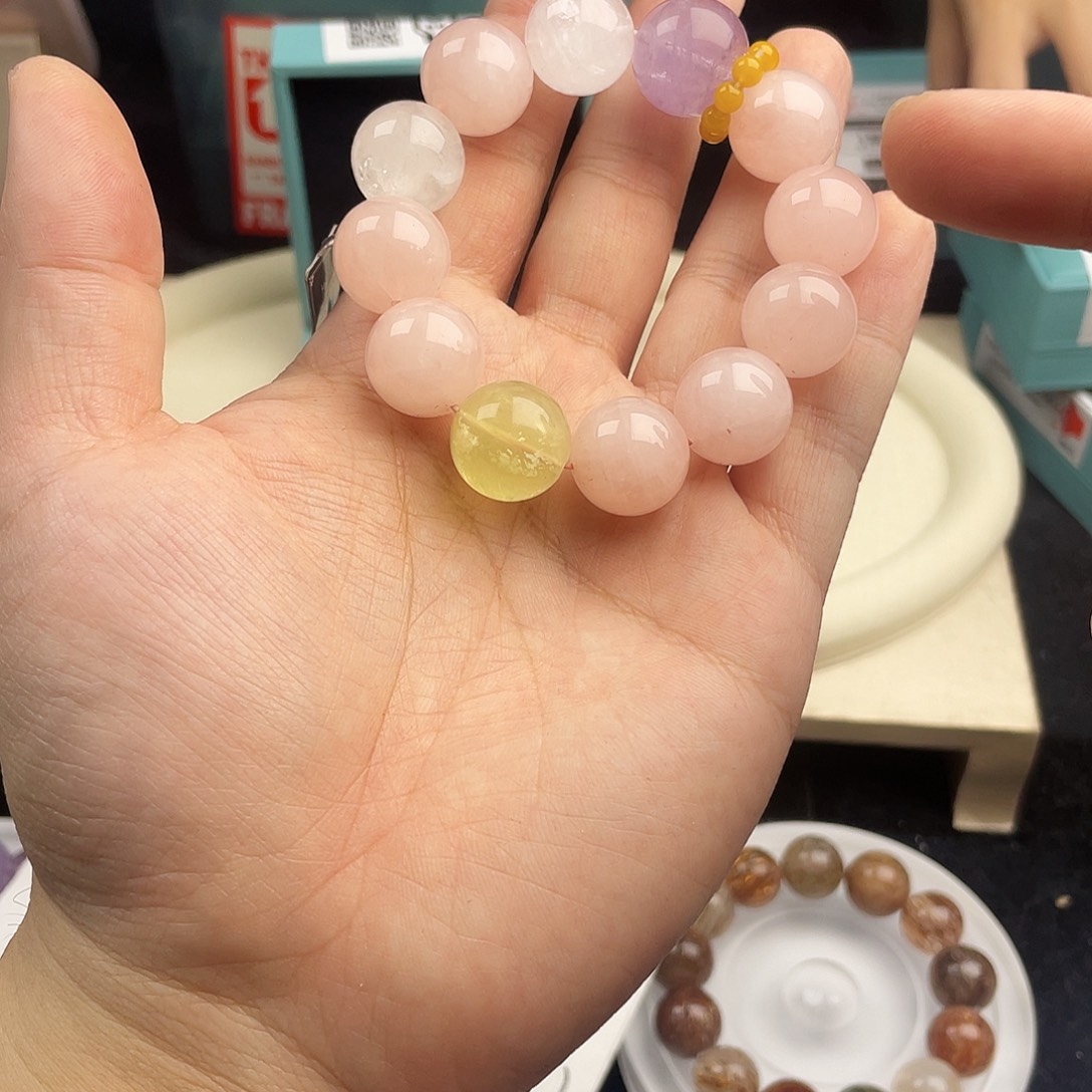 银S925镶嵌手链水晶