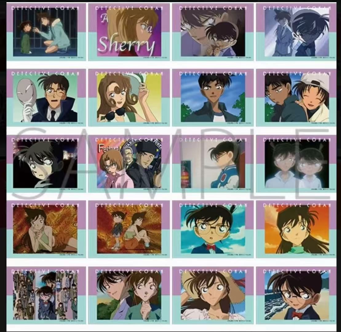 名侦探柯南 2025的秋季展 Movic的op/ed会议卡  盲盒 默认代拆MJ