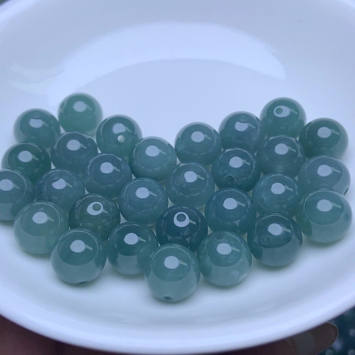 散珠翡翠卡10冰蓝水10个（手链拍两单）
