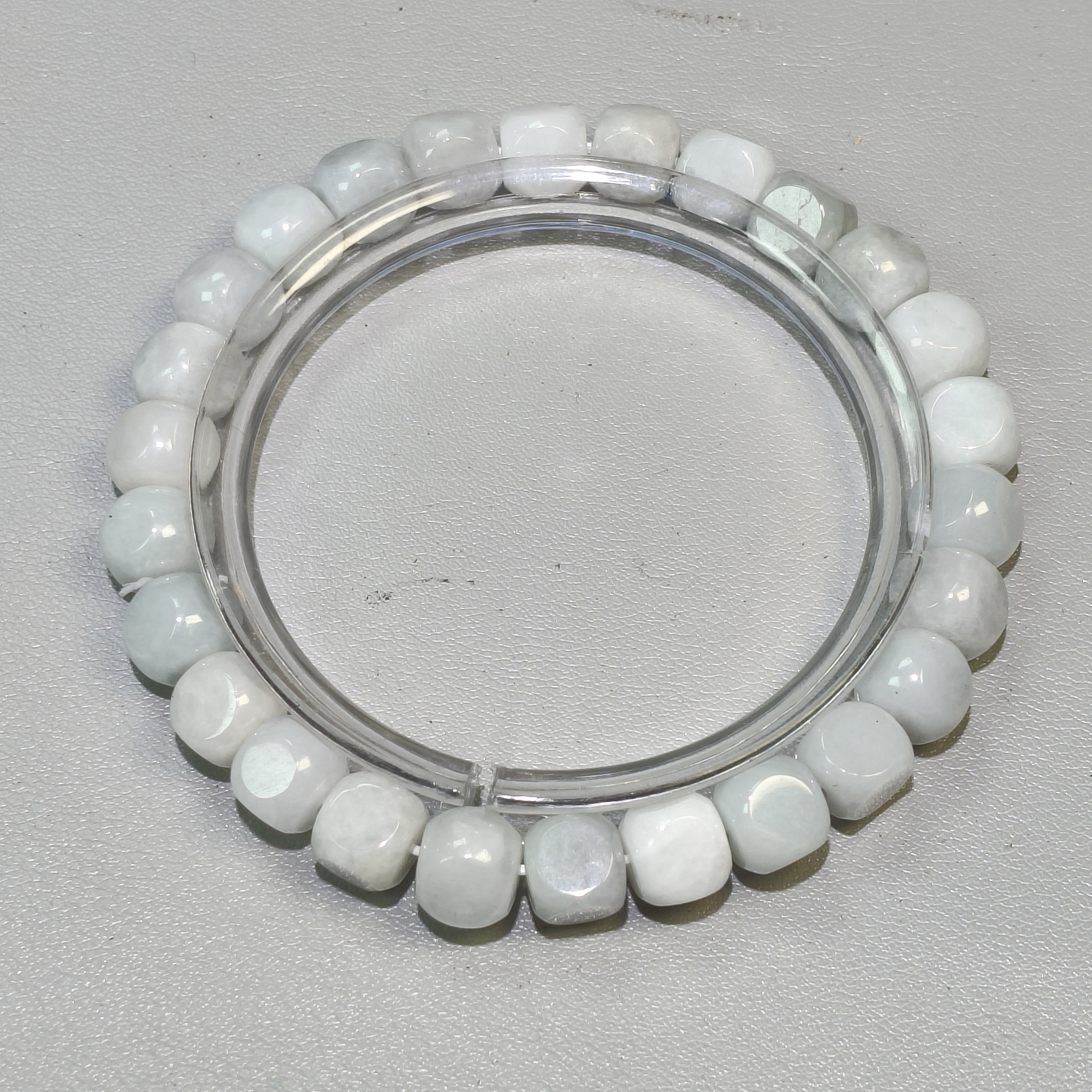 M788 翡翠小方糖单圈手串