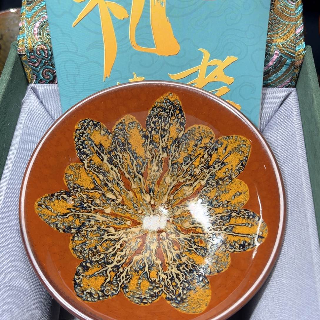 茶盏建盏手握泡茶主人杯