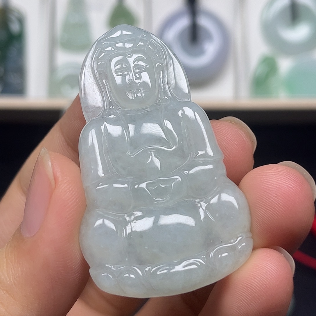 翡翠未镶嵌颈饰缅甸天然翡翠