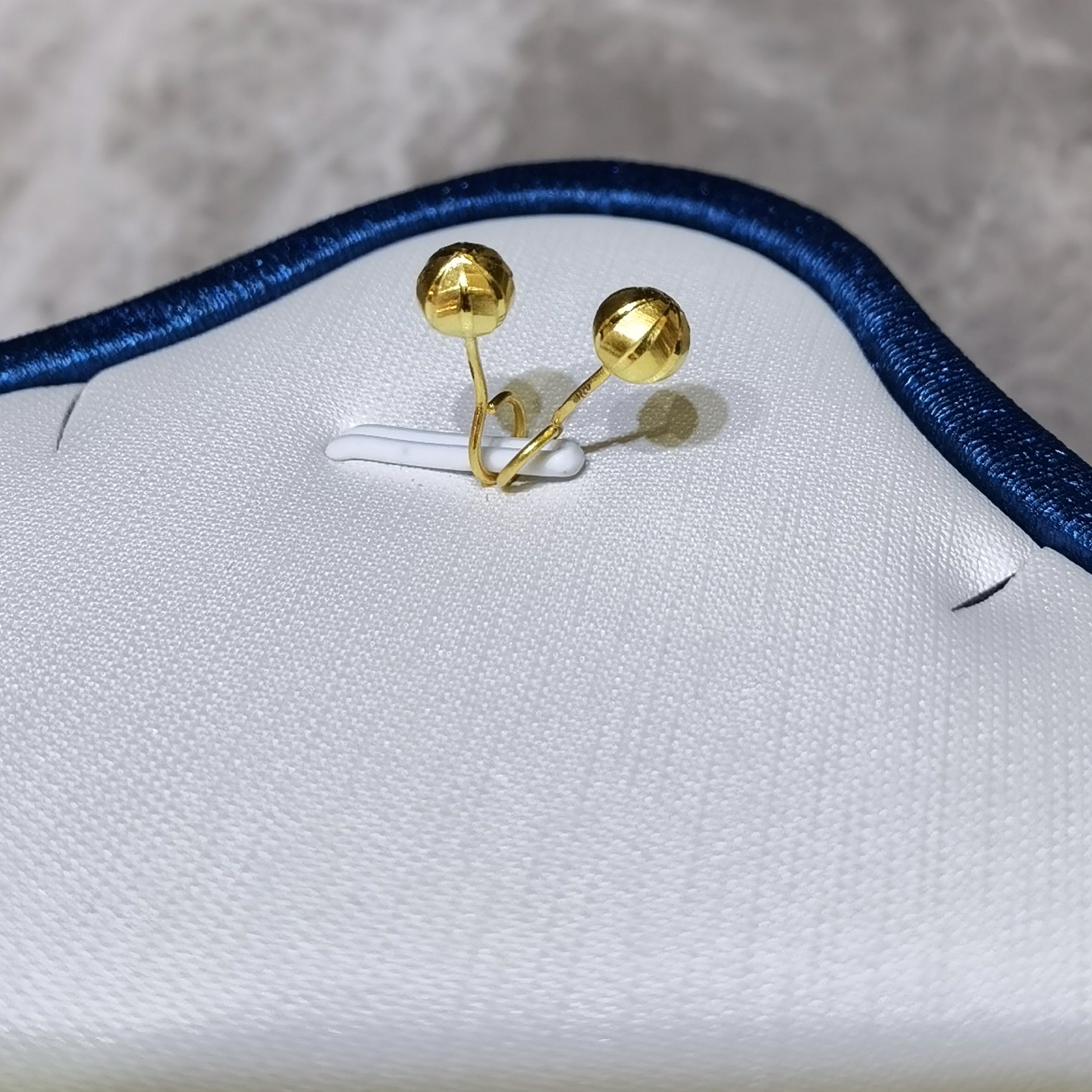 【夏夏专享】足金999 波浪球 ZP  0.85 攒金有道