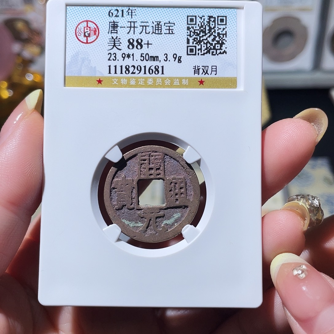 铜小亦精选 公博紫铜背双月1681