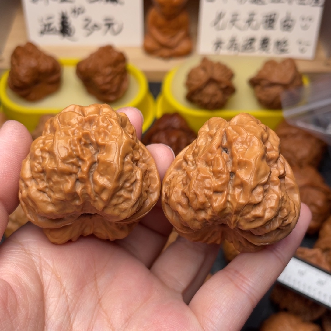 文玩核桃把件蛤蟆40