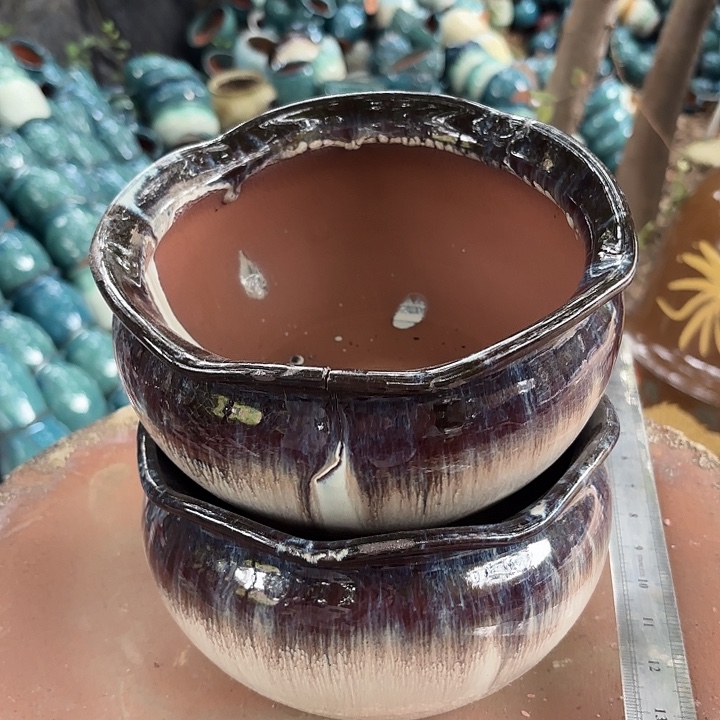 高度11厘米口径19厘米瑕疵