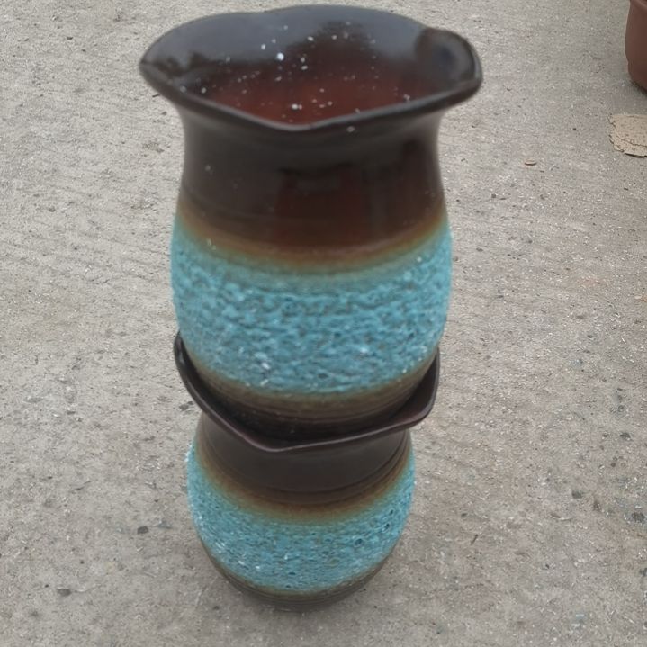 红陶16/20微瑕两个盆