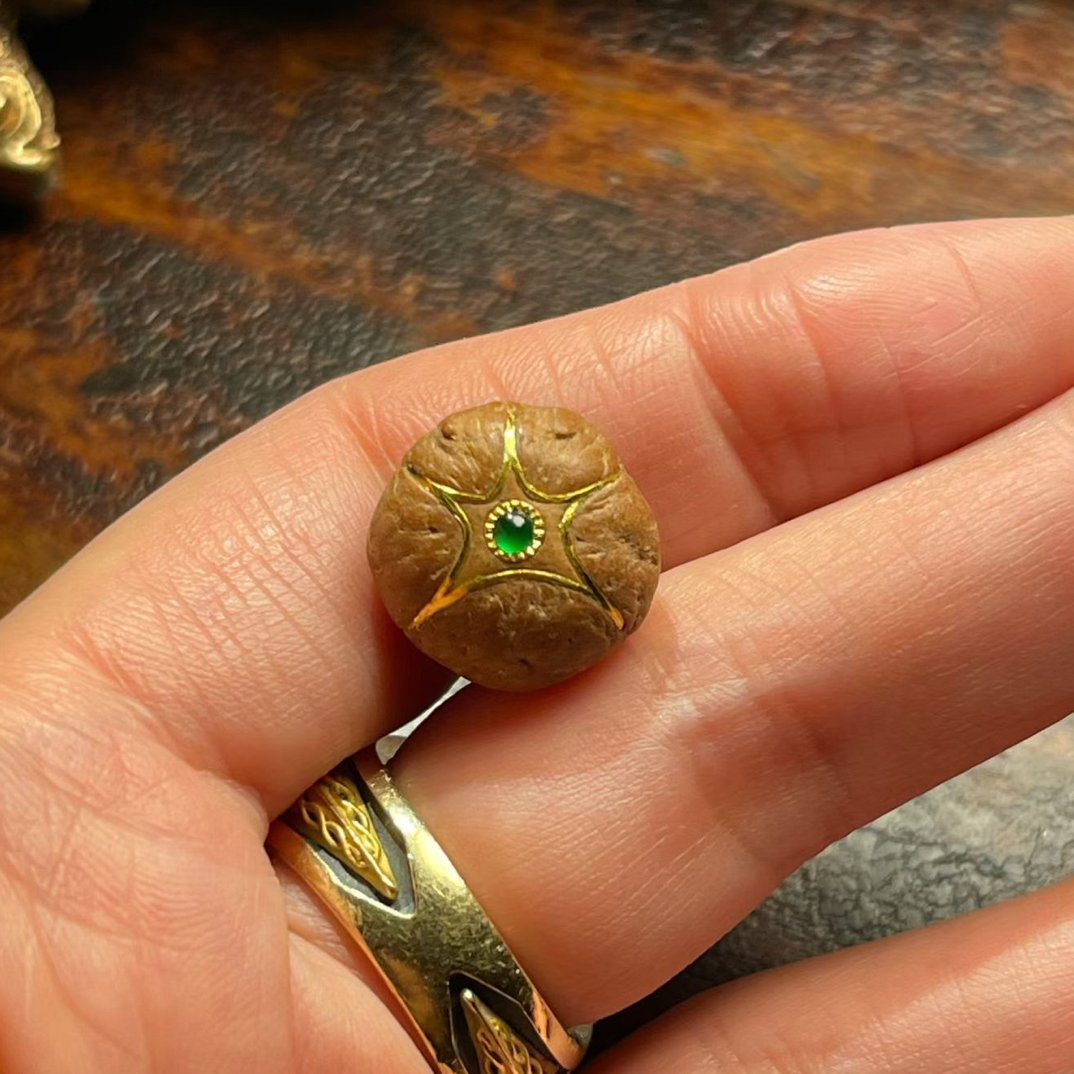福利小恶魔五星，油红皮厚壳24K镶嵌