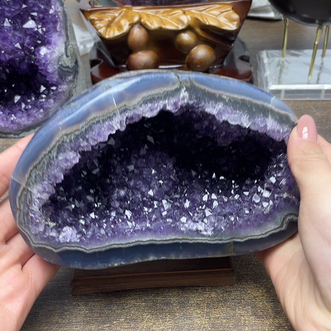 紫晶大型摆件（非配饰）未镶嵌