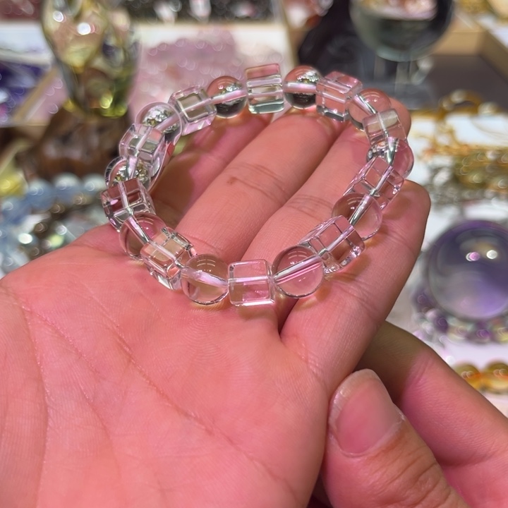 【闪购商品】烟晶手链未镶嵌白水晶