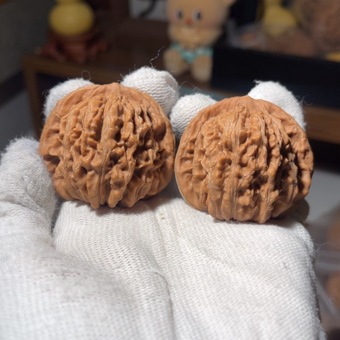 文玩核桃把件43 四座楼全品，不退不换