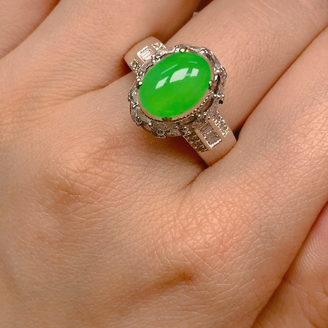 翡翠未镶嵌戒指L**林翡翠