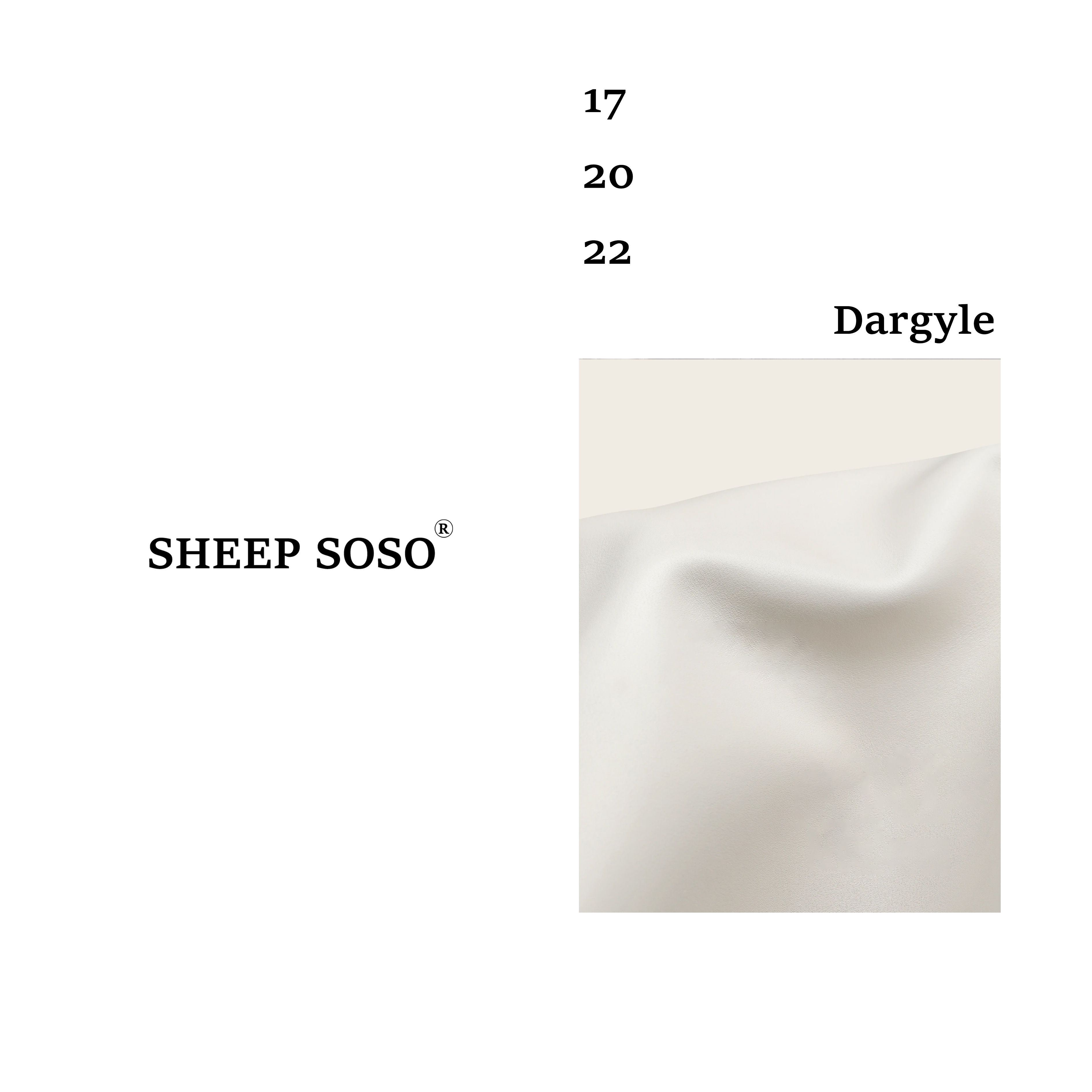 Sheep so so【25S】进口手工重工高版本A233