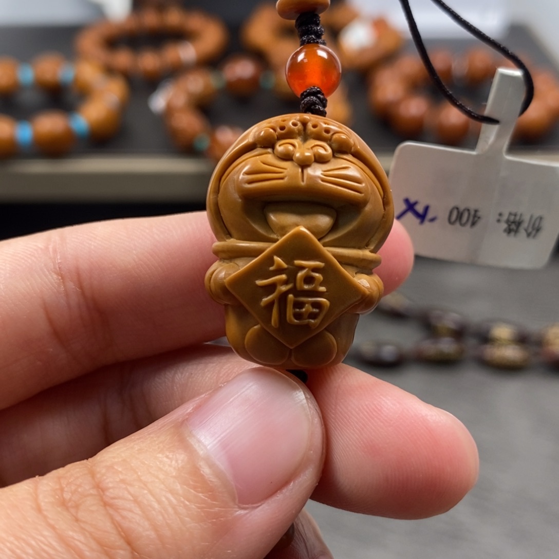 橄榄核手串/手链机器猫单子