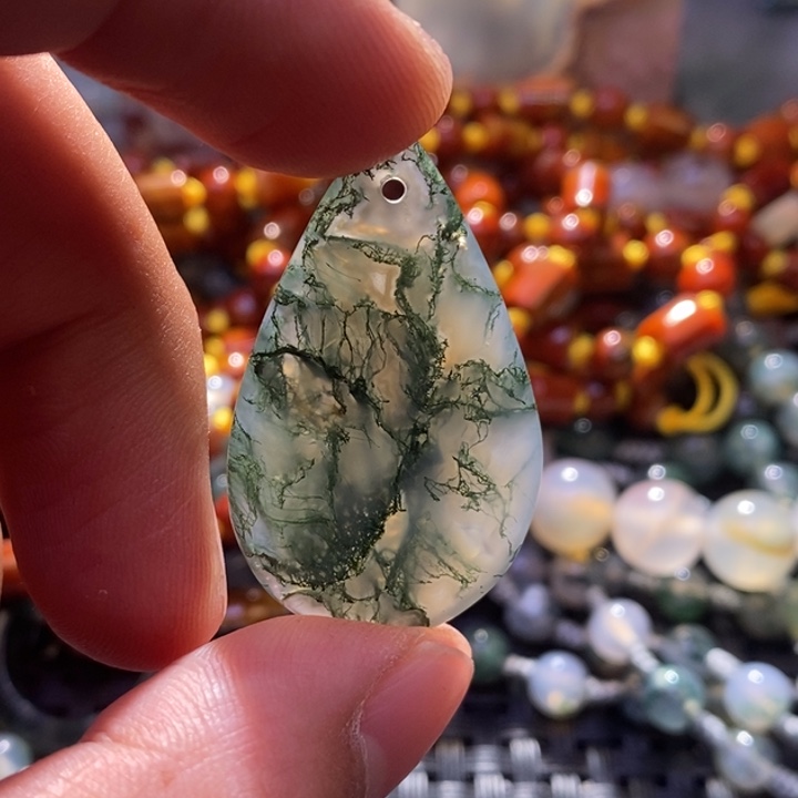 【闪购商品】玛瑙/玉髓颈饰未镶嵌玄*