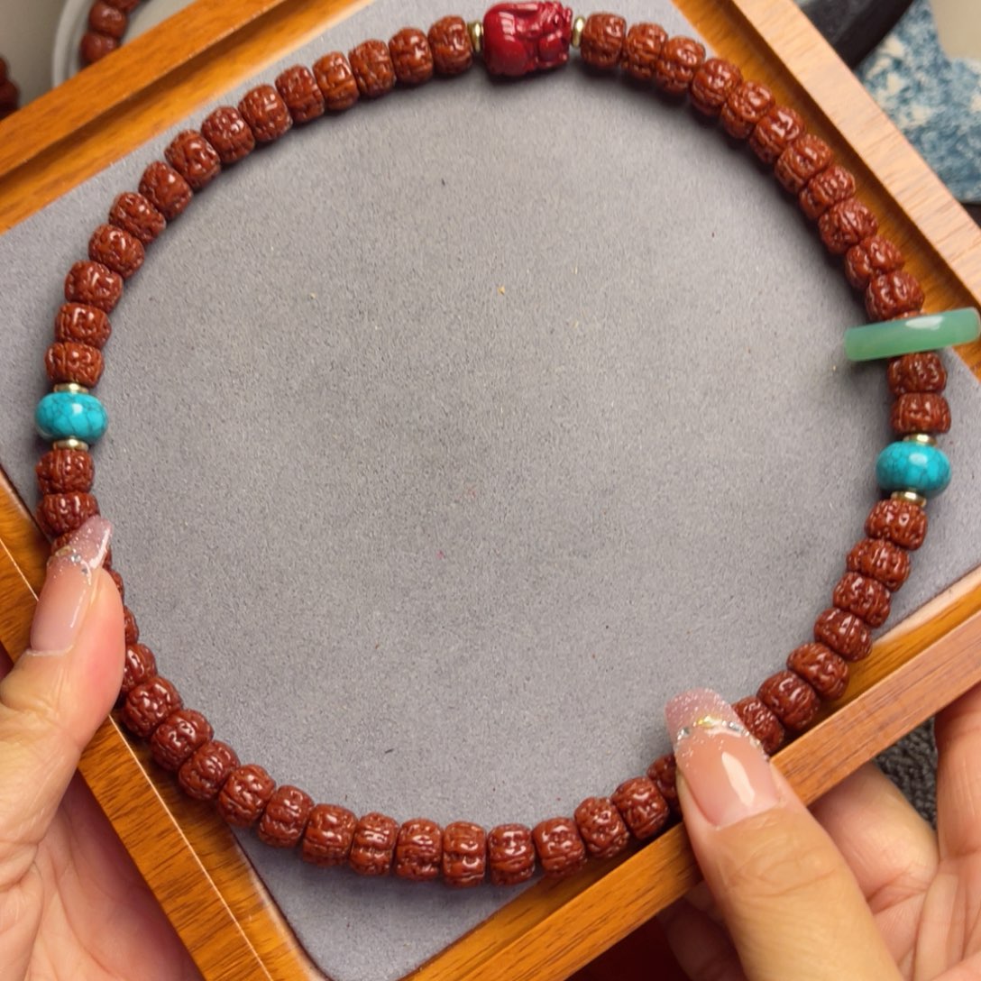 金刚菩提吊坠藏式直切一代龙