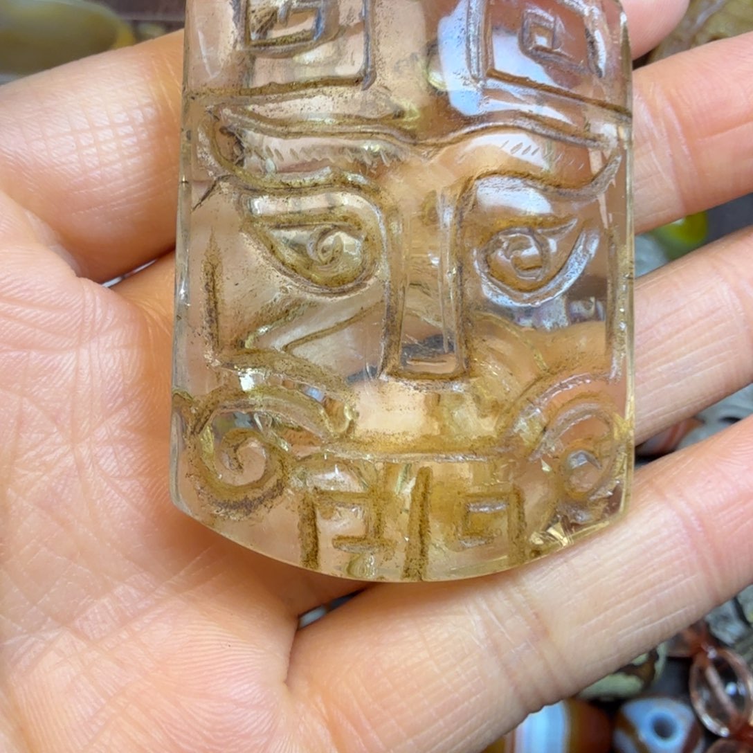 颈饰未镶嵌水晶水晶吊坠