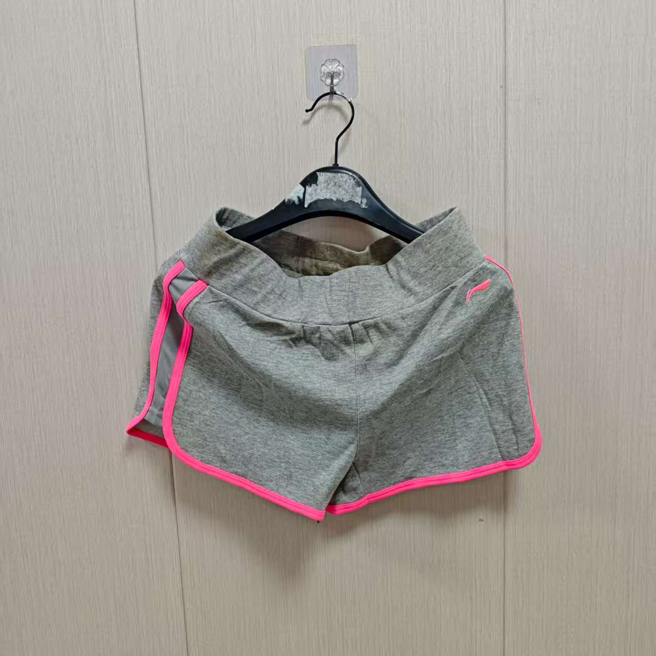 《B品以直播展示为主》李宁短裤夏季女款休闲速干运动短裤AKSL162