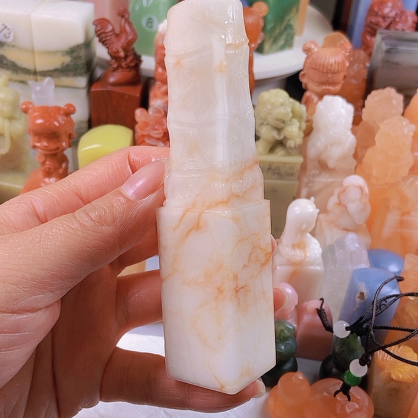 【闪购商品】老挝石青田石雕艺术品