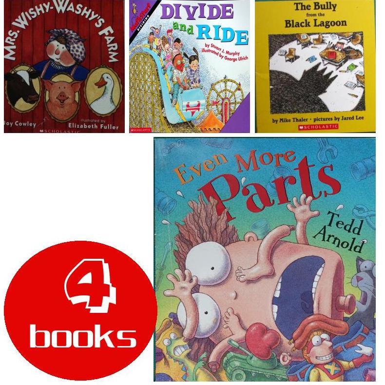 英文原版绘本4本93250810081