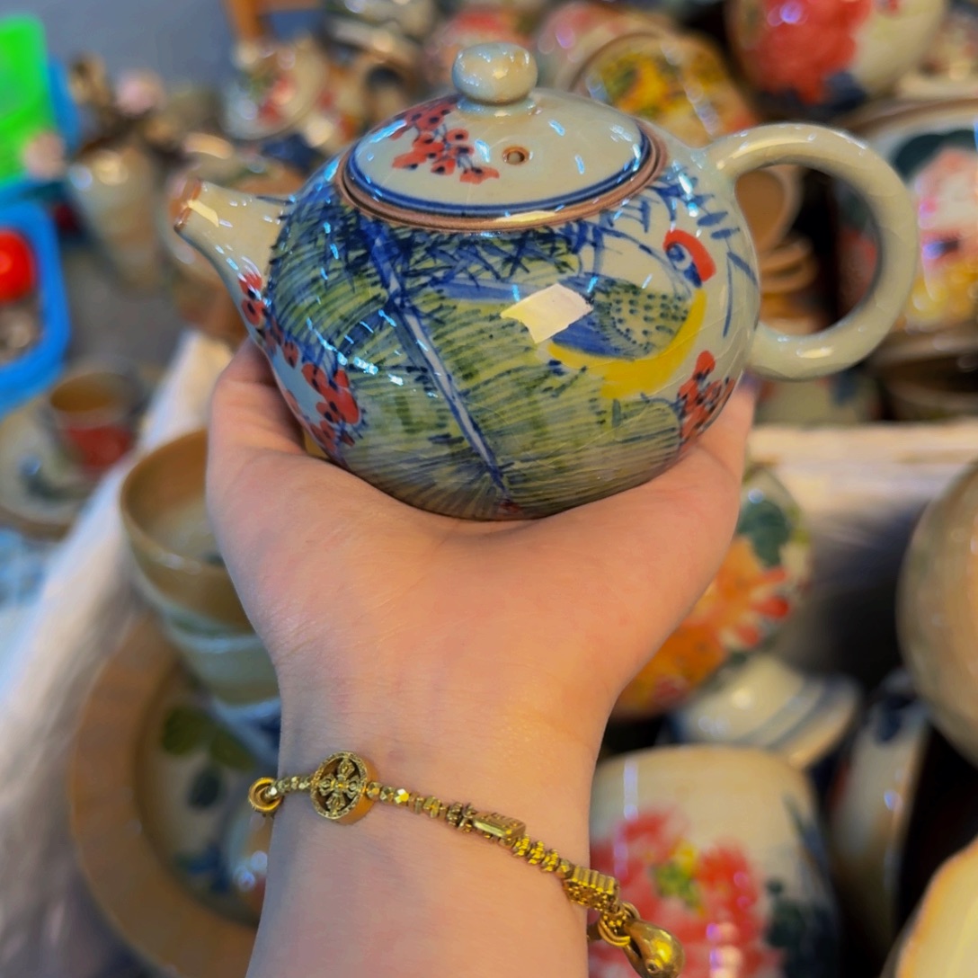 瓷片景德镇陶瓷手工手绘