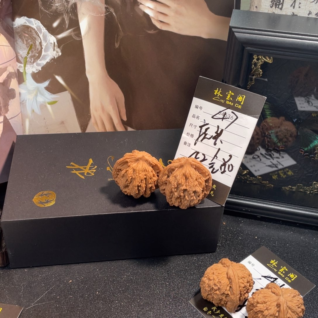 把件文玩核桃47虎头42