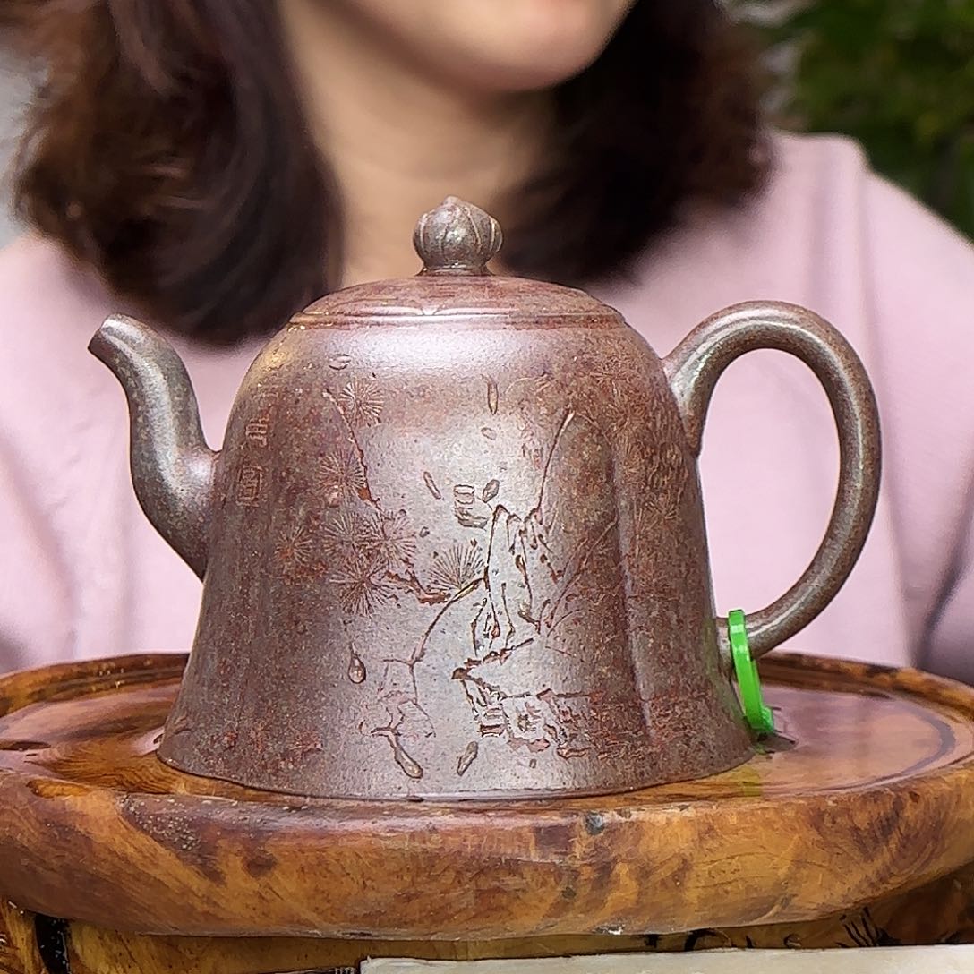 紫砂茶壶叶琴老师250c c