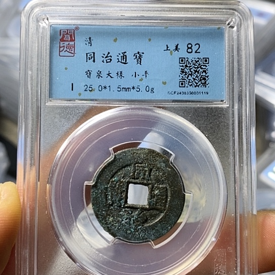 铜闻博文化同治通宝