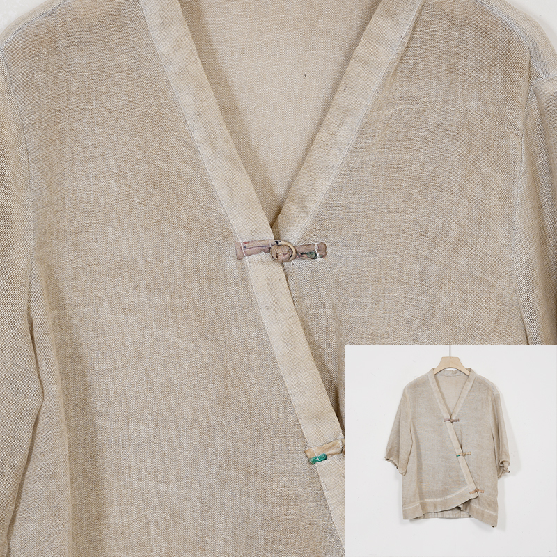 【蓉哥出品】国风盘扣炒色上衣P39