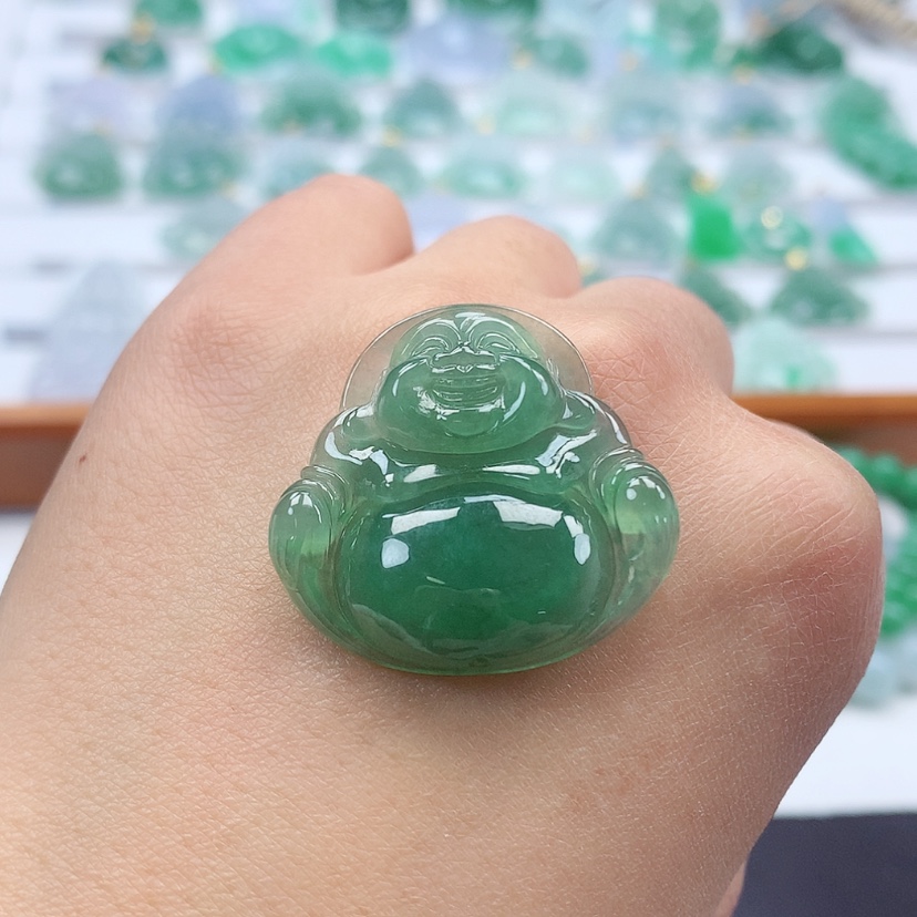 【闪购商品】翡翠吊坠(不含链)未镶嵌