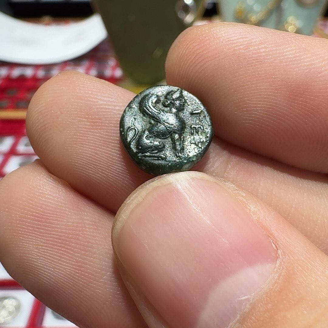 金小*司芬克斯铜币精品