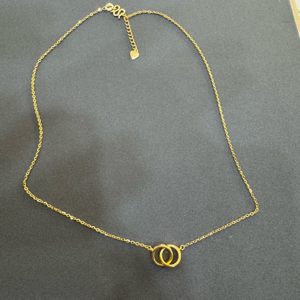 【星星专享 5.51 】 足金999 双环套链 VP 