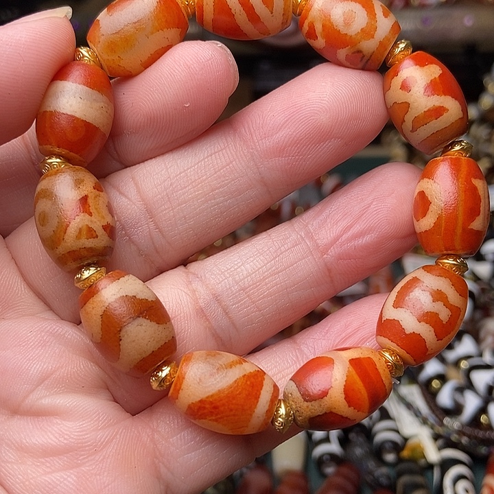 玛瑙/玉髓未镶嵌手链