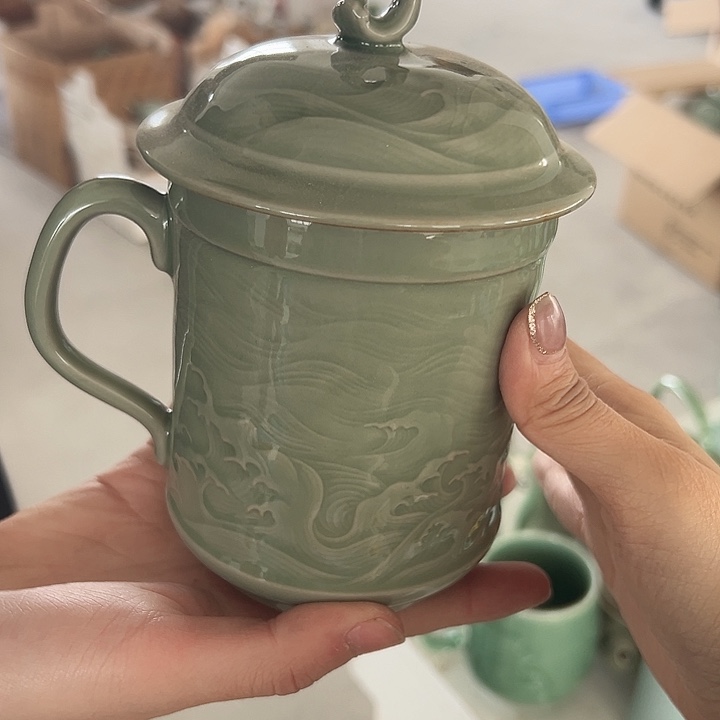 小米茶器龙泉青瓷