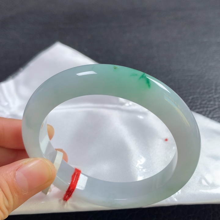 翡翠未镶嵌手镯58➕