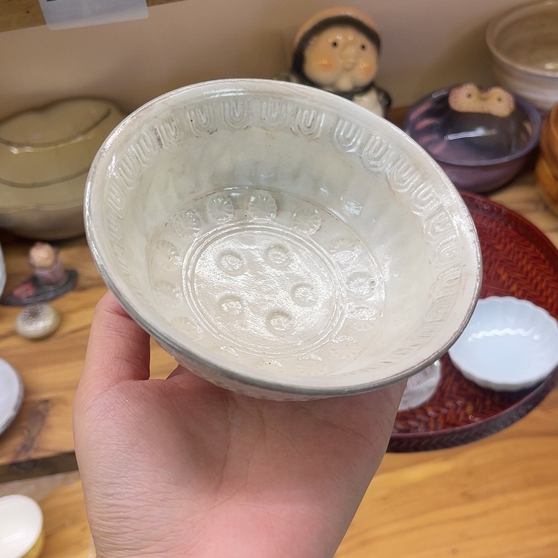 瓷片三岛手风小钵子11