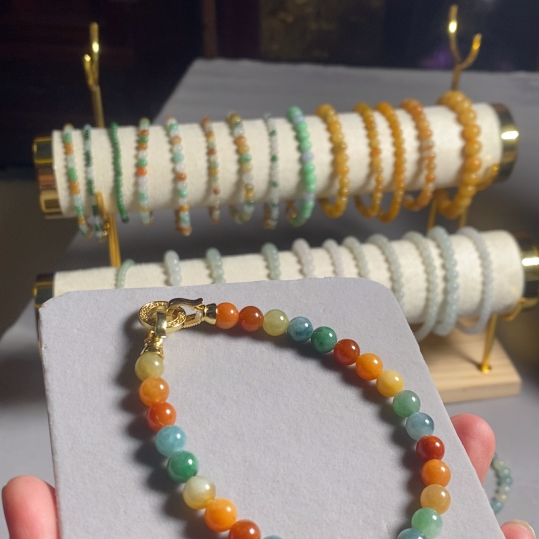 定制翡翠未镶嵌36缅甸翡翠A货卡7