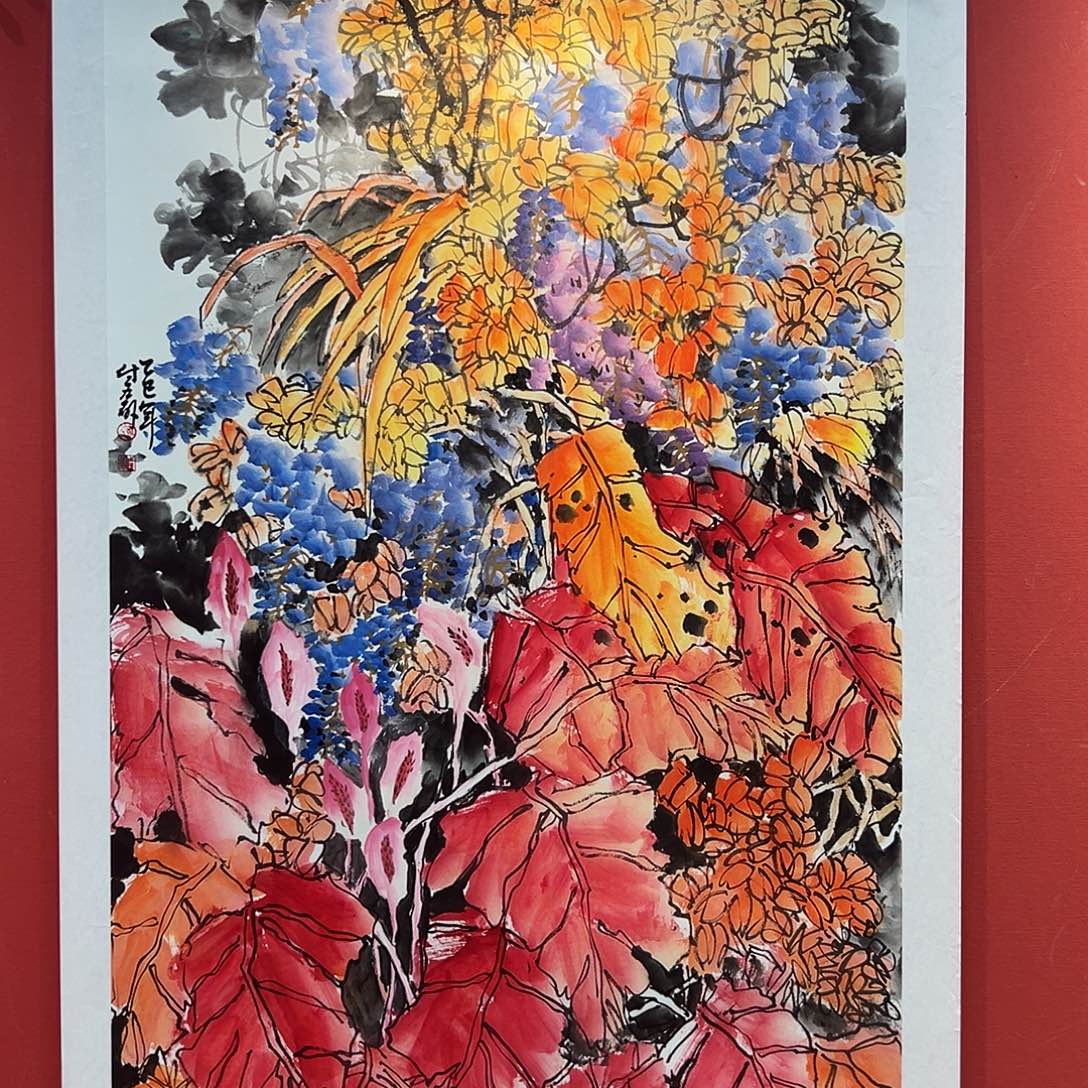 国画卢付垒国画作品