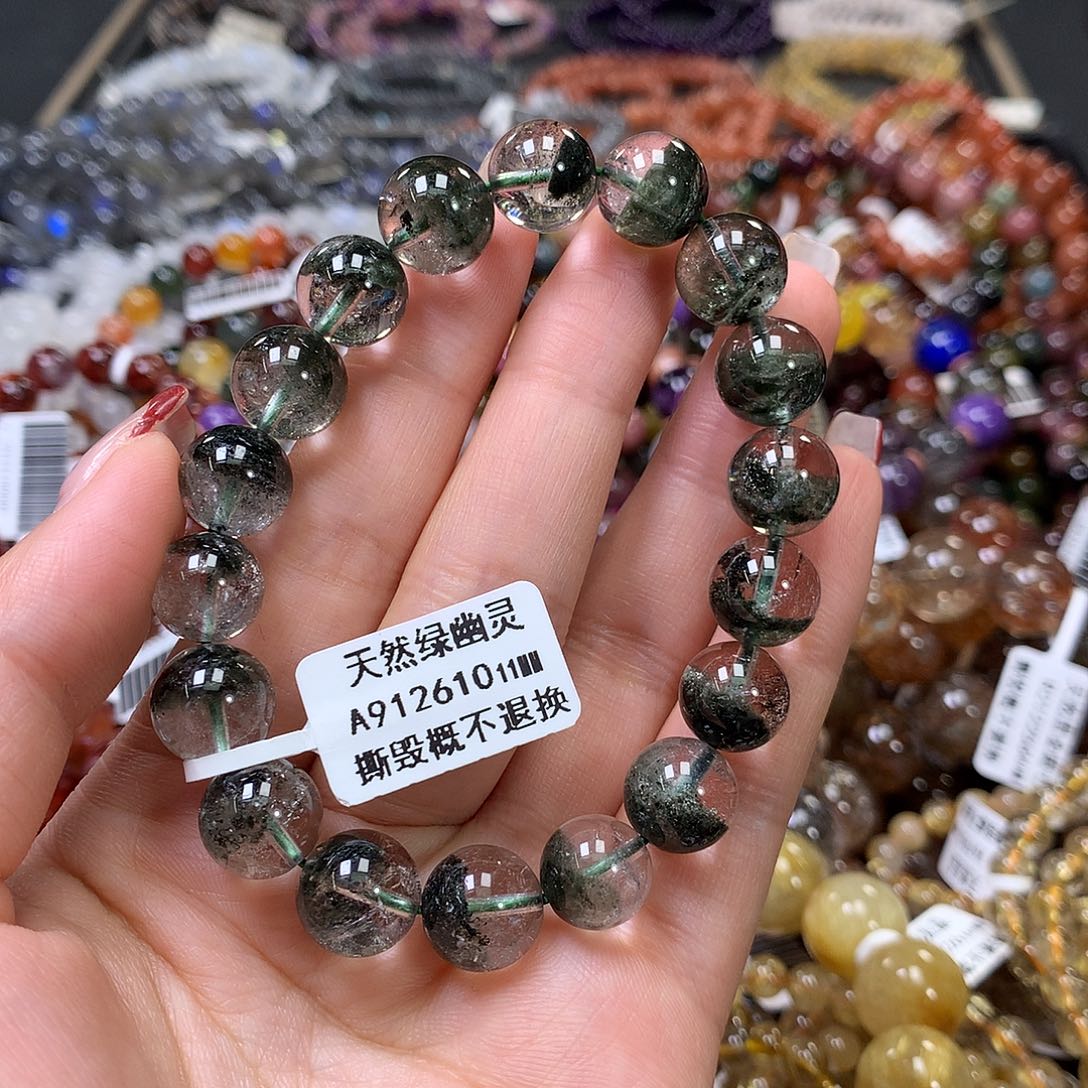 水晶手链未镶嵌，