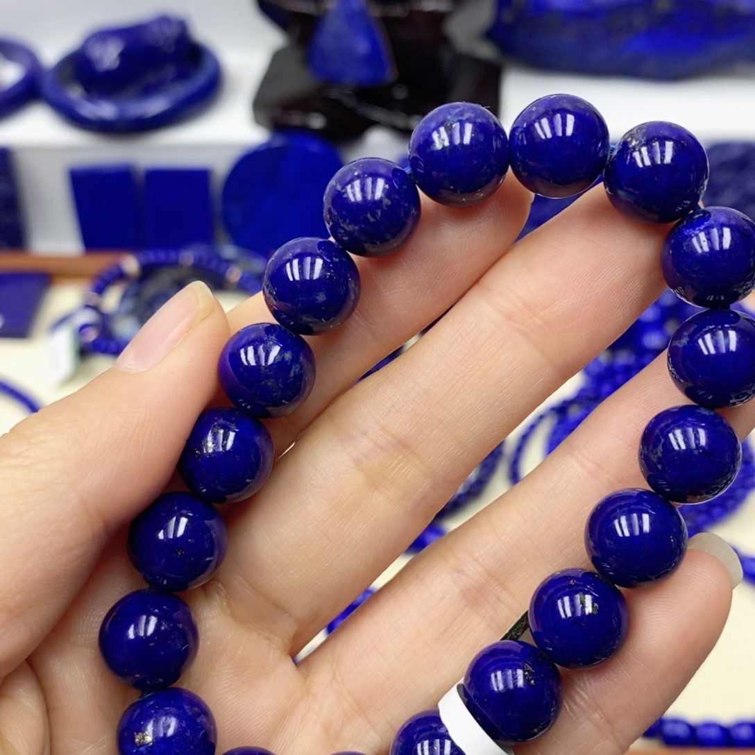 青金石手链未镶嵌