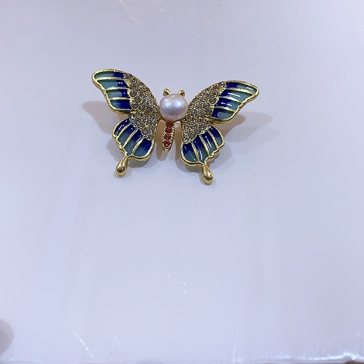 未镶嵌胸针淡水珍珠11