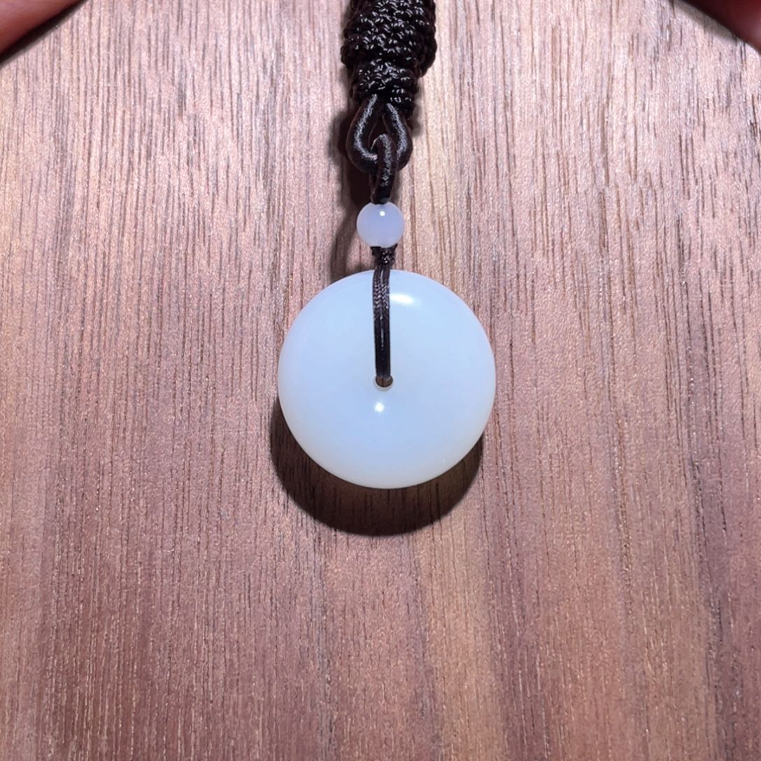 未镶嵌手链和田玉卡19.1